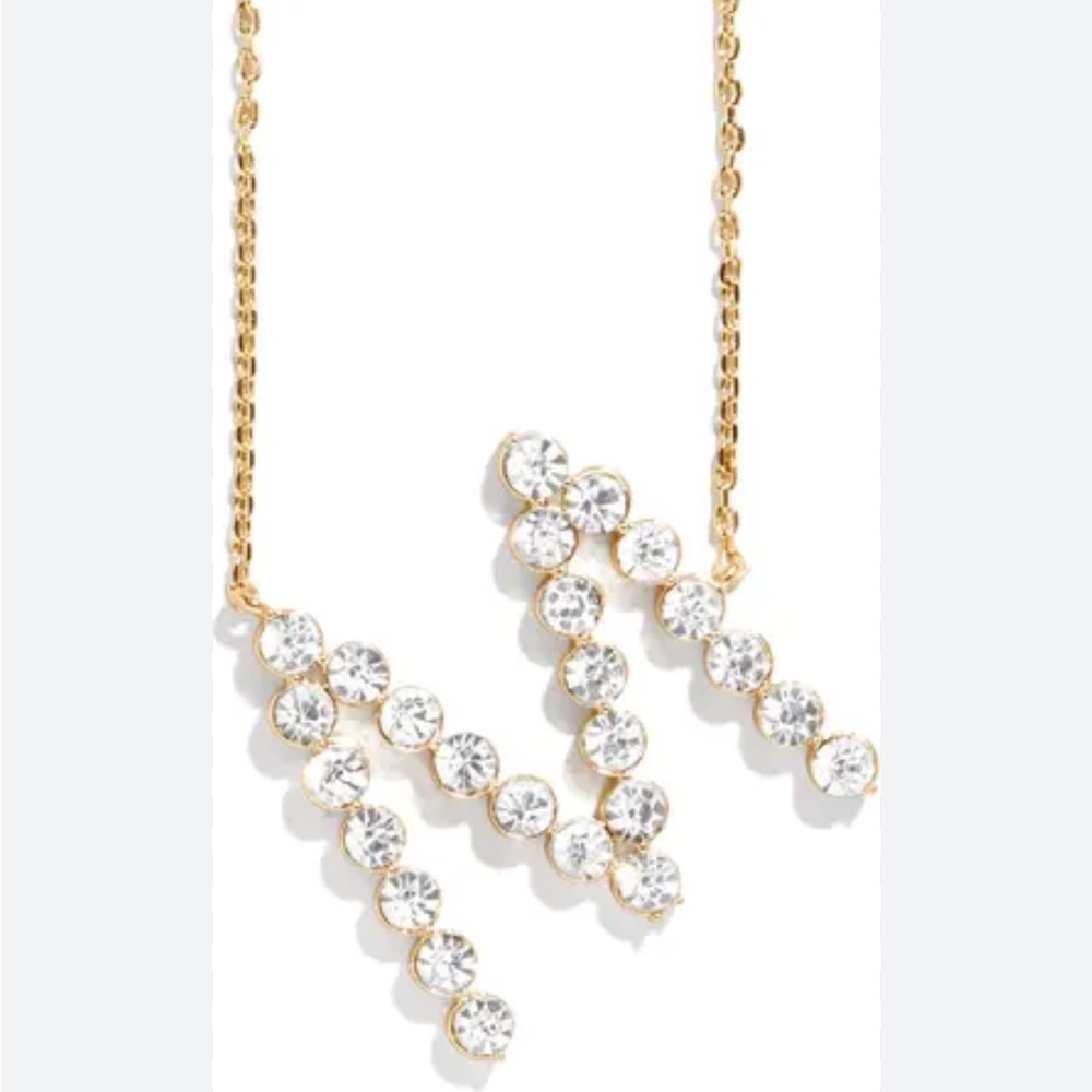 Baublebar m necklace nwt crystals